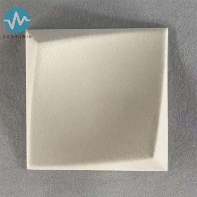 Pannello acustico in fibra di poliestere 3D per rivestimento di pareti di ufficio